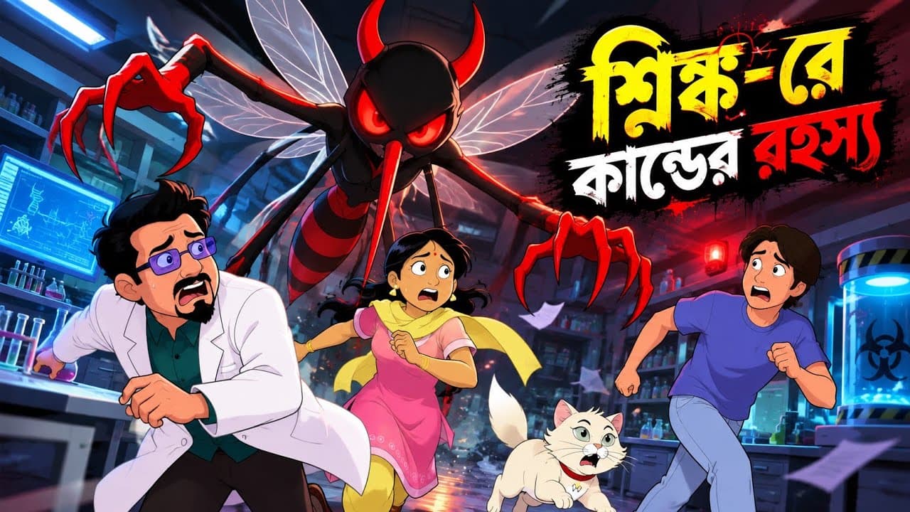 #EP27 শ্নিনক রে কাণ্ডের রহস্য | Shinkre Kander Rohosyo | Bengali Cartoon Story | Zapzap Professor